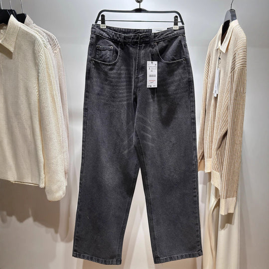 Damen High‑Waist Cropped Wide‑Leg Jeans aus weichem Stretch-Denim Nord Taschen