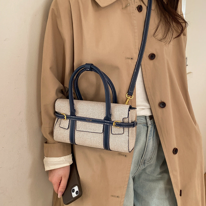 Damen Tragetasche mit eleganten Lederakzenten Nord Taschen