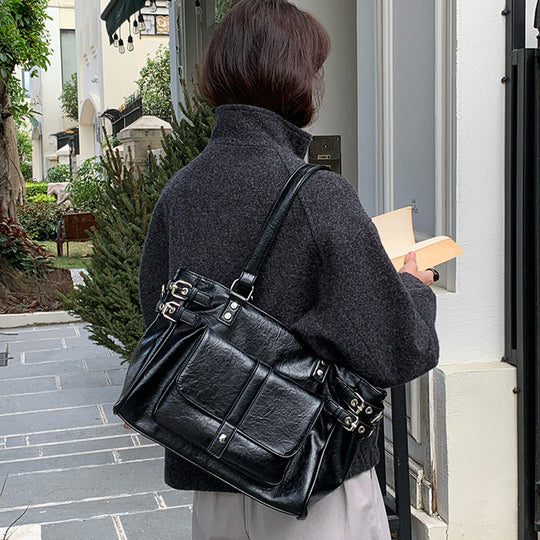 Damen Tragetasche mit elegantem Design und praktischen Fächern Nord Taschen