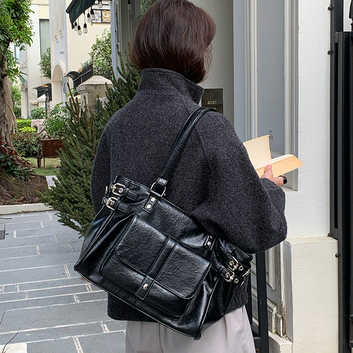 Damen Tragetasche mit elegantem Design und praktischen Fächern Nord Taschen