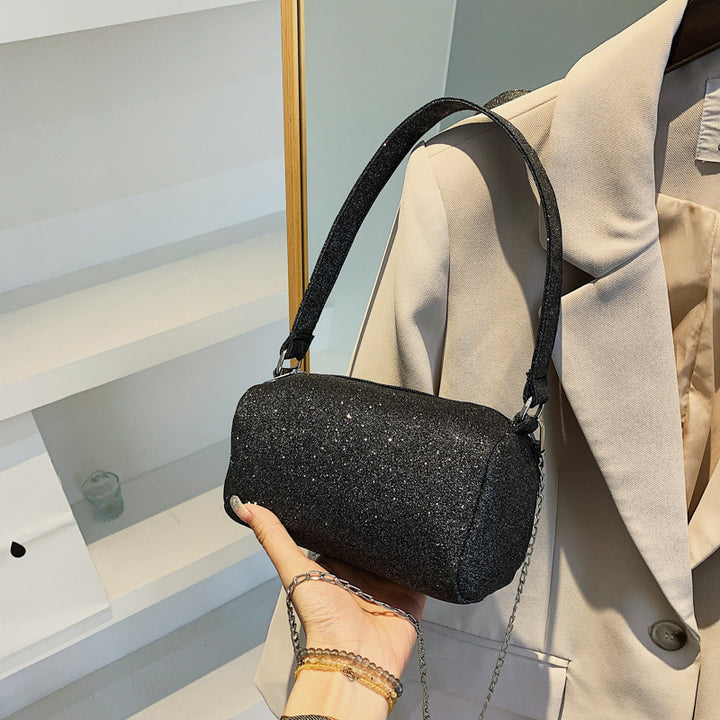 Damen glitzernde Clutch mit verstellbarem Schulterriemen Nord Taschen