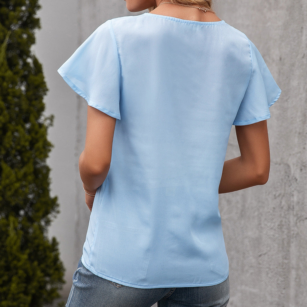 Damen Spitzenbluse
