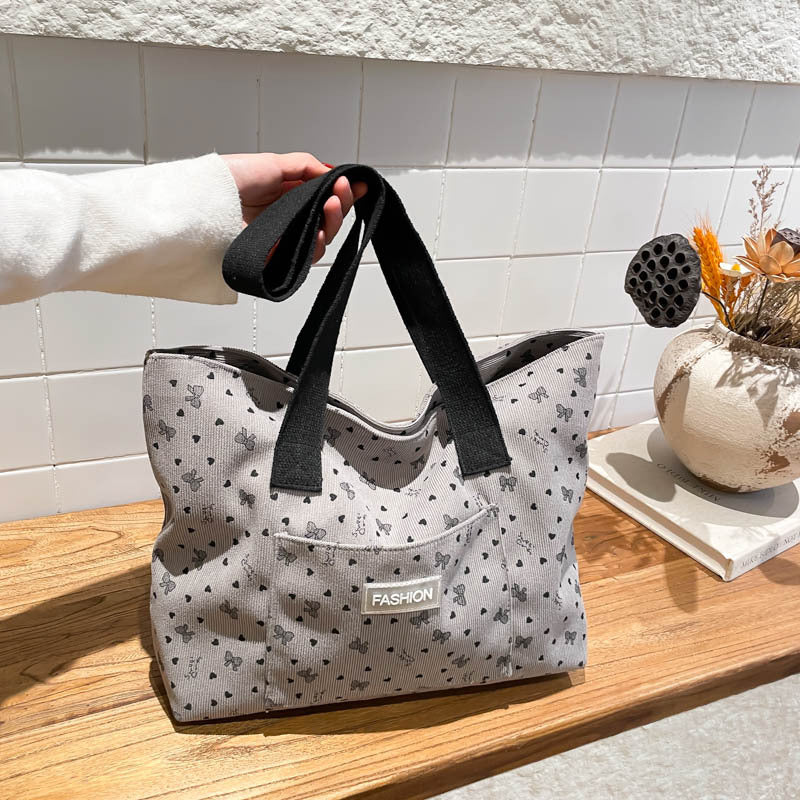 Damen modische Tragetasche mit Herzdesign Nord Taschen