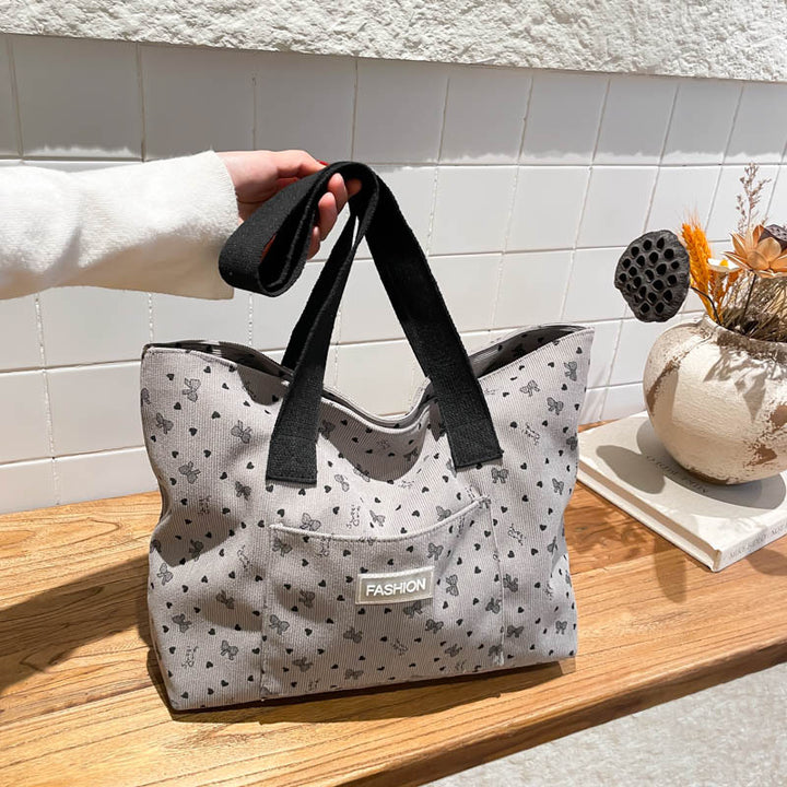 Damen modische Tragetasche mit Herzdesign Nord Taschen