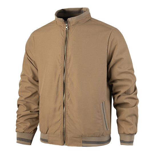 Herren Sportliche Bomberjacke mit hohen Kragen und praktischen Taschen Nord Taschen