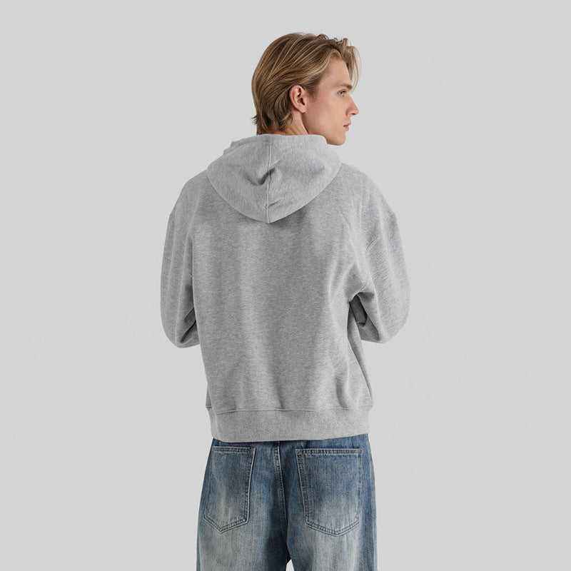 Unisex Kapuzenpullover aus Bio-Baumwoll-Fleece mit Kängurutasche und leicht verkürzter Passform Nord Taschen