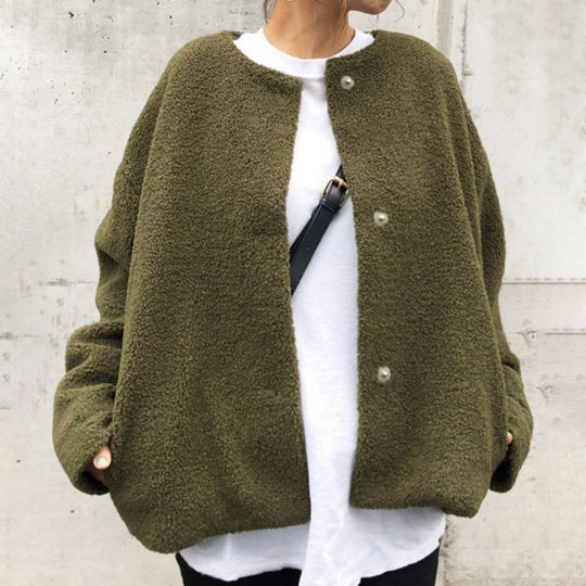 Nord Taschen | Lockere modische Jacke mit Knöpfen
