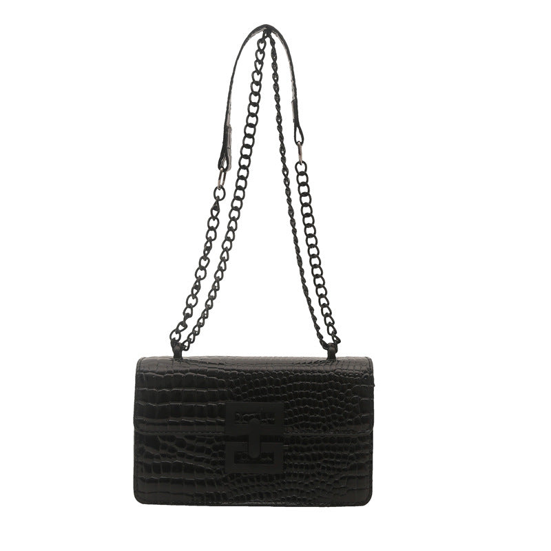 Damen elegante Umhängetasche im modernem Krokodilleder-Look Nord Taschen