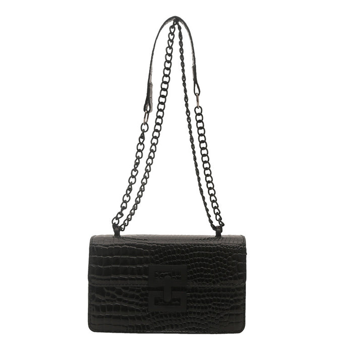Damen elegante Umhängetasche im modernem Krokodilleder-Look Nord Taschen