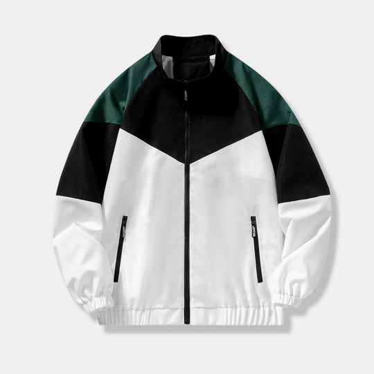 Herren Sportliche Übergangsjacke mit hohem Kragen und Reißverschluss Nord Taschen
