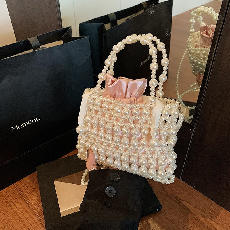 Damen Perlenhandtasche mit modischem Design Nord Taschen