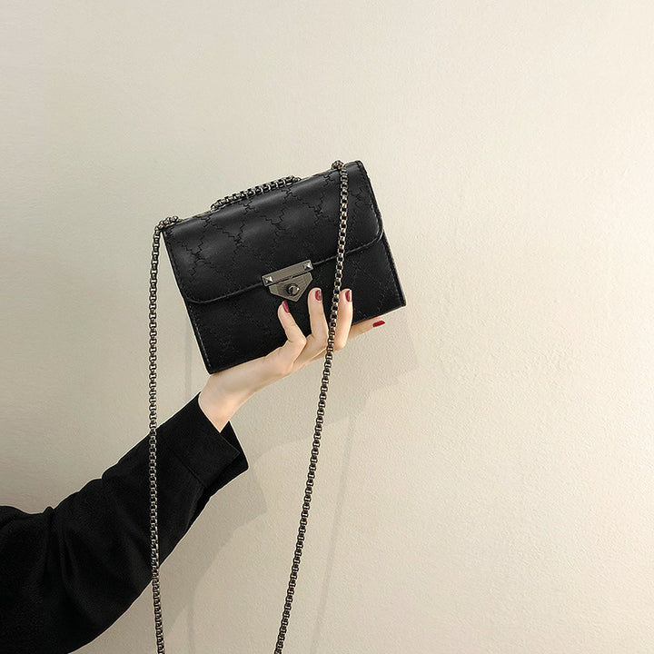 Damen elegante Umhängetasche mit feinem Steppmuster Nord Taschen