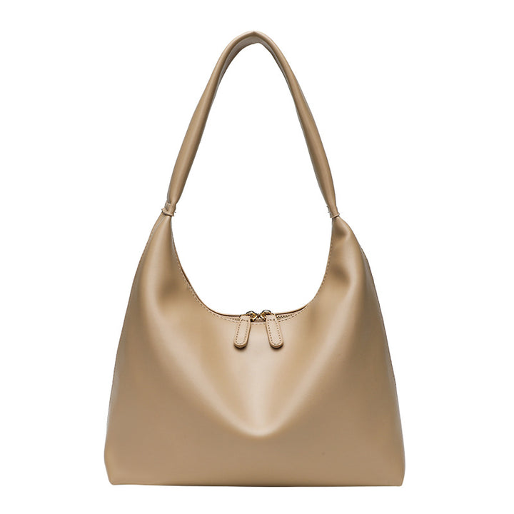 Damen Hobo-Tasche mit luxuriösem, geschmeidigem Kunstleder und stilvollem Reißverschluss Nord Taschen