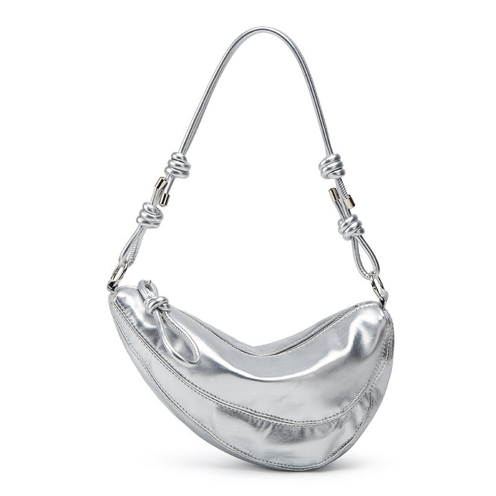 Damen Hobo-Tasche mit elegantem geschwungenem Design und verstellbarem Schulterriemen Nord Taschen