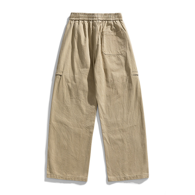 Herren Weite Cargo-Jogginghose im Baggy‑Schnitt mit Kordelbund & Mehrfachtaschen Nord Taschen