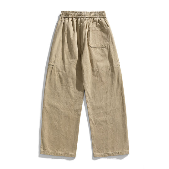 Herren Weite Cargo-Jogginghose im Baggy‑Schnitt mit Kordelbund & Mehrfachtaschen Nord Taschen