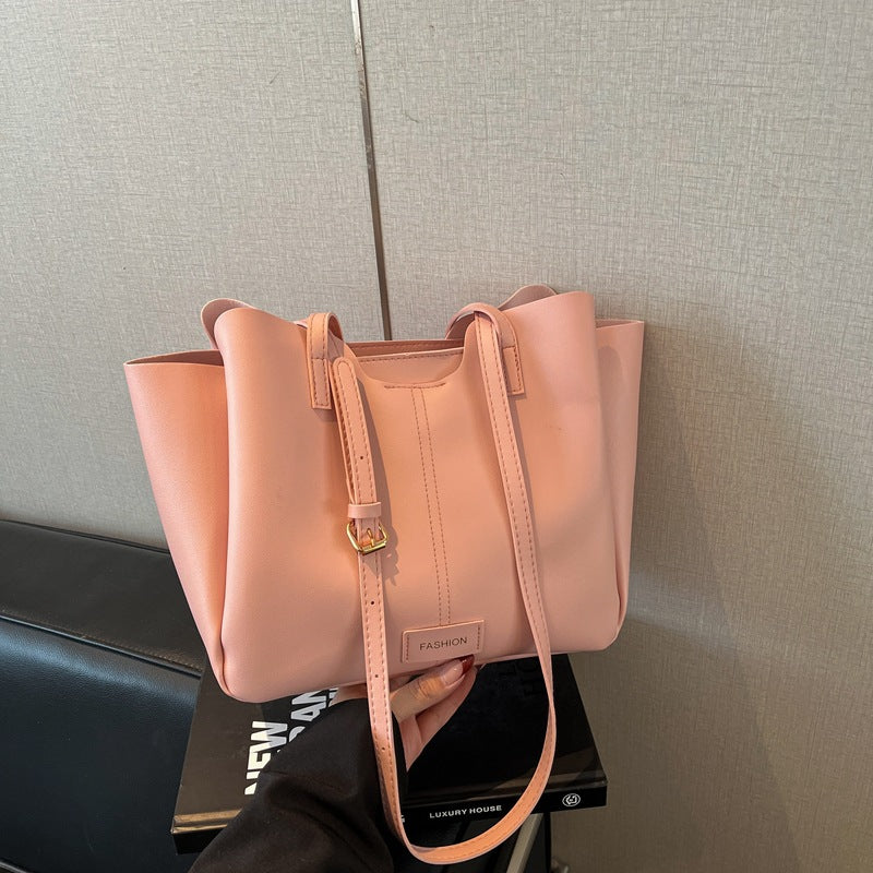 Damen stilvolle Hochformat-Handtasche mit verstellbarem Schulterriemen Nord Taschen