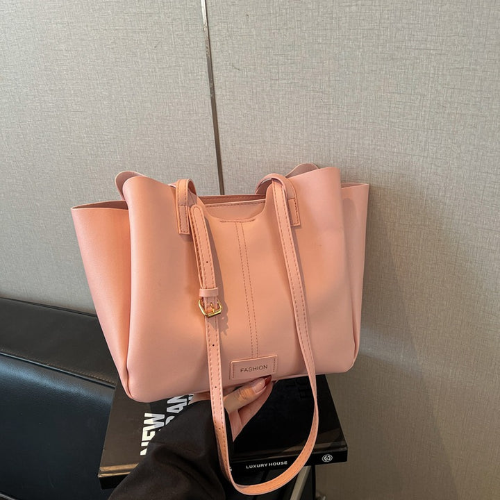 Damen stilvolle Hochformat-Handtasche mit verstellbarem Schulterriemen Nord Taschen