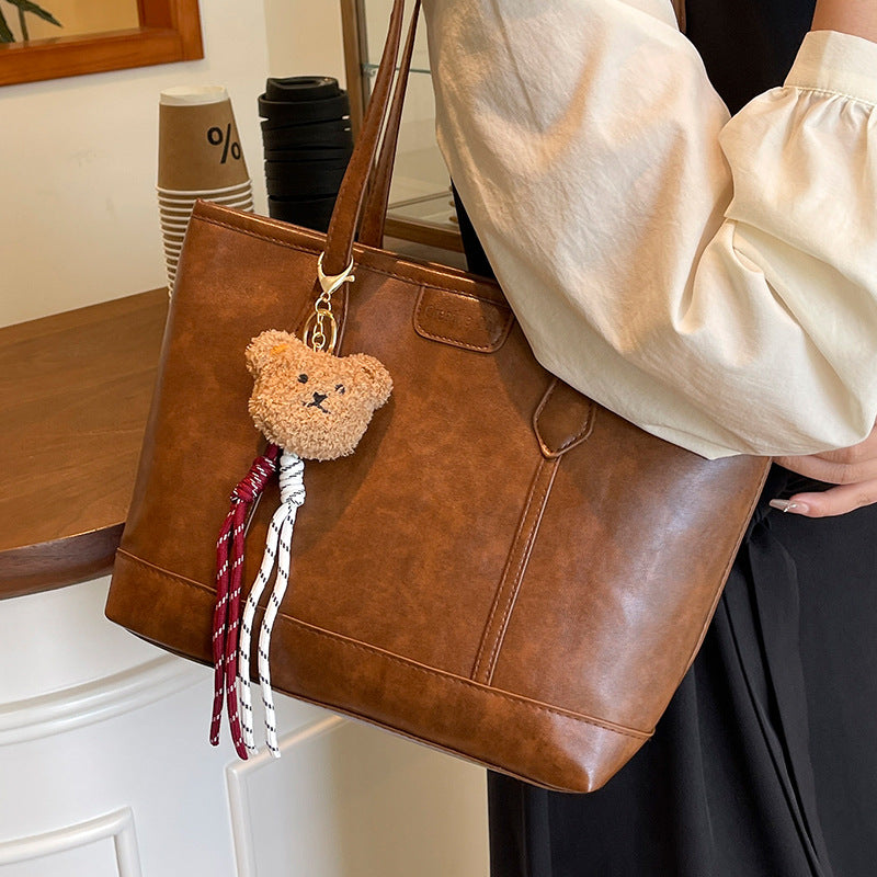 Damen Tragetasche aus hochwertigem Kunstleder mit eleganter Struktur Nord Taschen