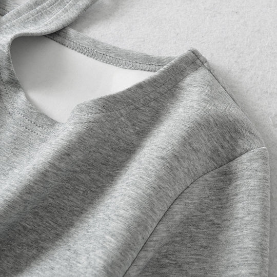 Damen Cropped Sweatshirt mit Neckholder, Cold-Shoulder und Wickeloptik Nord Taschen