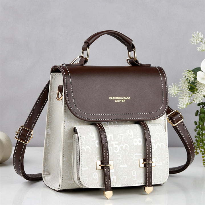 Damen Leder Rucksack Tasche Nord Taschen