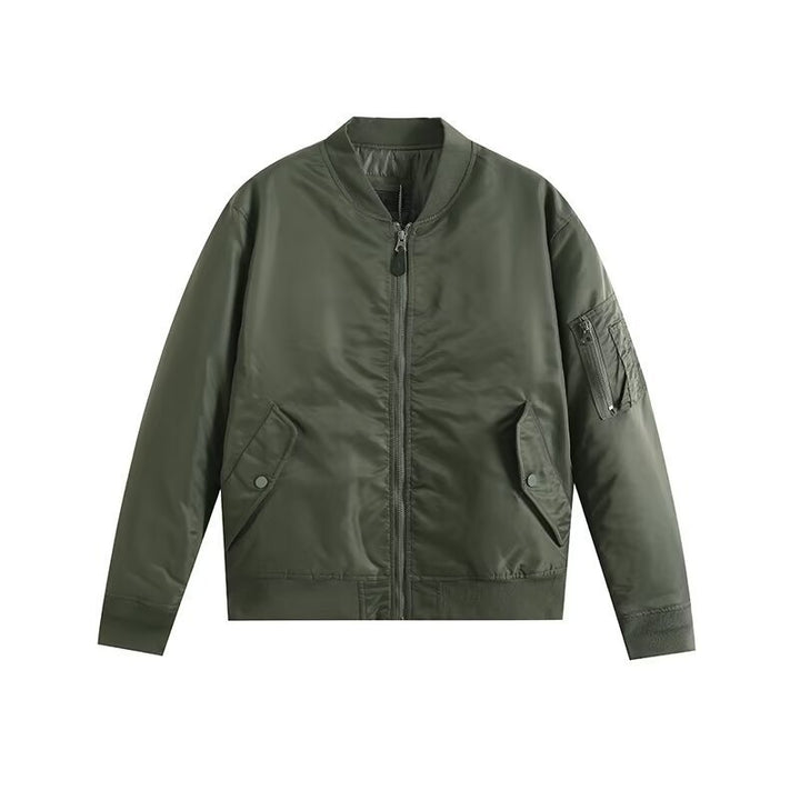 Lässige Oversize Bomberjacke