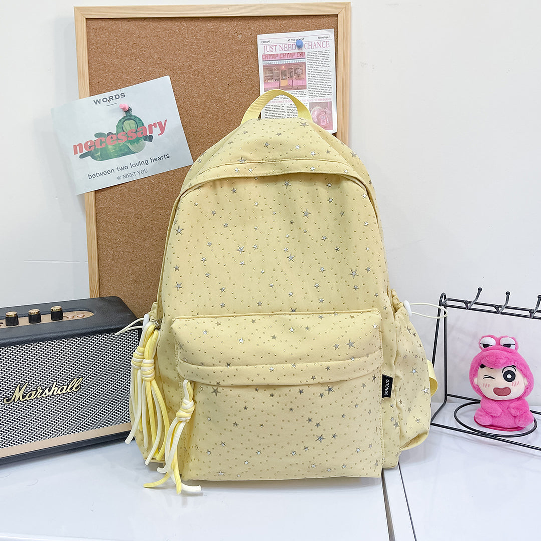 Damen Rucksack mit modischem Sternenprint und praktischen Fächern Nord Taschen