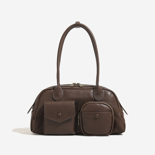 Damen Handtasche mit mehreren Außentaschen und hochwertiger Verarbeitung Nord Taschen