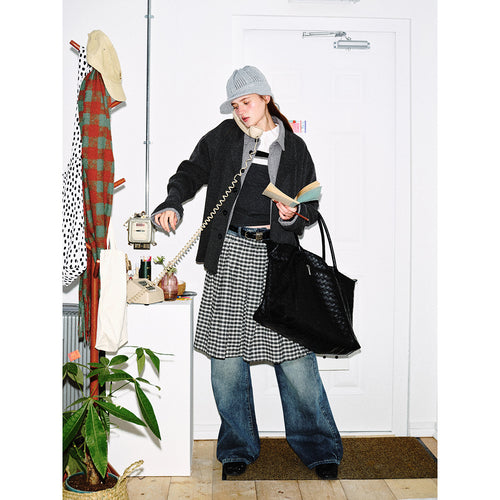 Herren Kurzblouson im Layer‑Look mit Kontrastkragen Nord Taschen