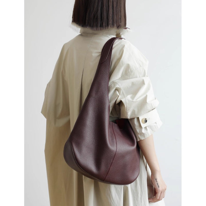 Damen Hobo-Tasche aus hochwertigem Kunstleder mit geschmeidiger Form Nord Taschen