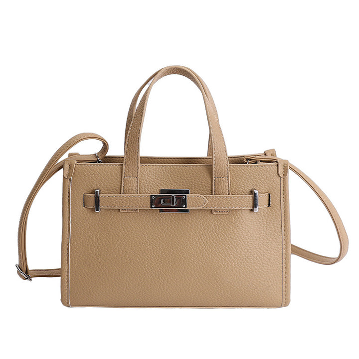 Damen elegante Ledertasche mit strukturiertem Design Nord Taschen