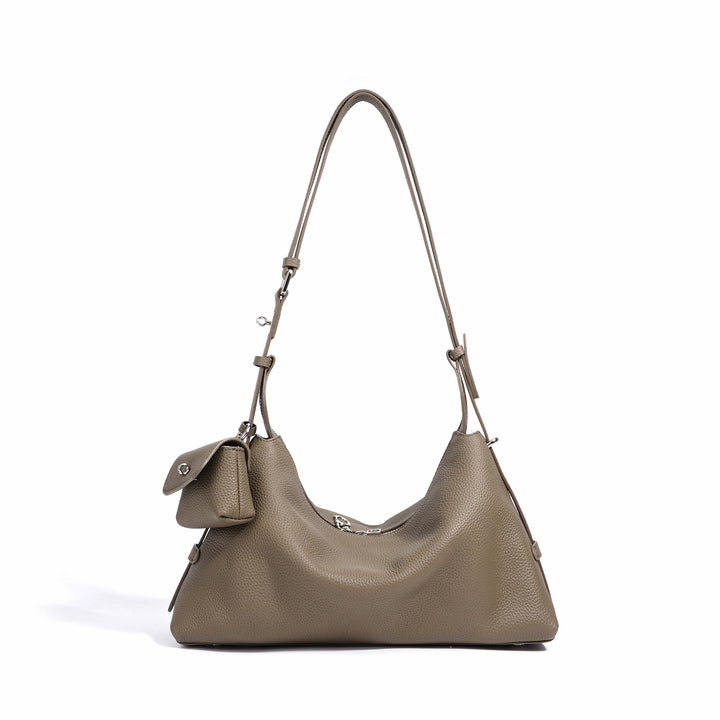 Damen moderne Hobo-Tasche mit abnehmbarem Mini-Bag Nord Taschen