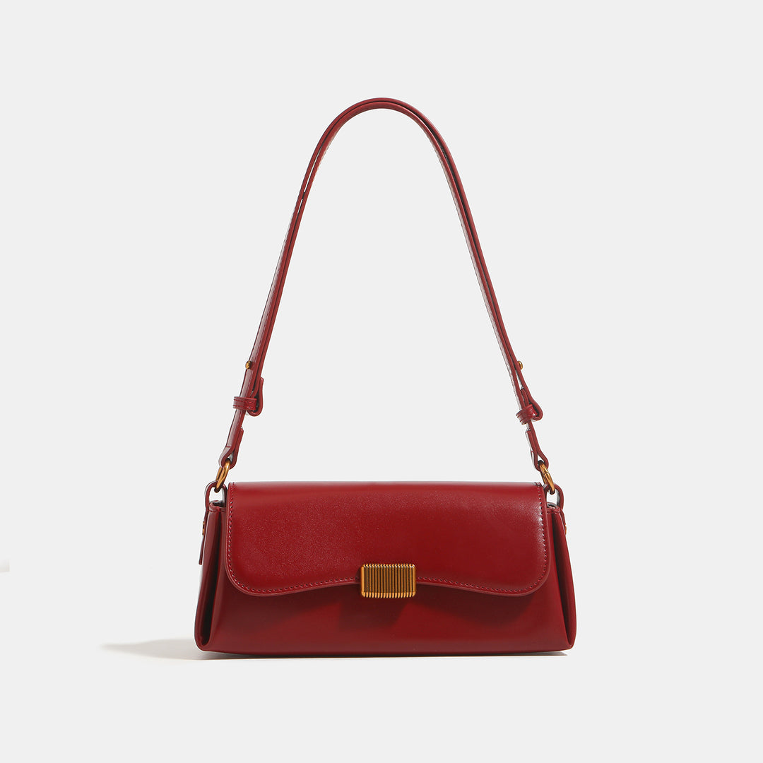 Damen elegante Umhängetasche mit luxuriösem Verschluss Nord Taschen
