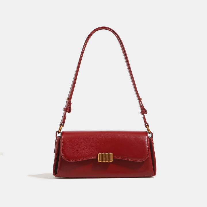 Damen elegante Umhängetasche mit luxuriösem Verschluss Nord Taschen