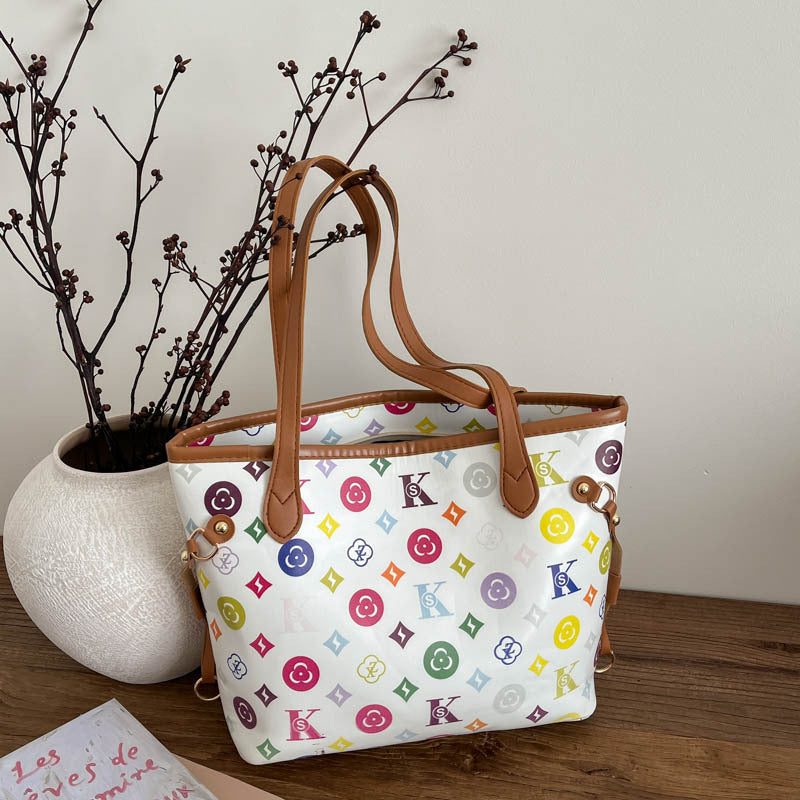Damen modische Tragetasche mit originellem Muster Nord Taschen