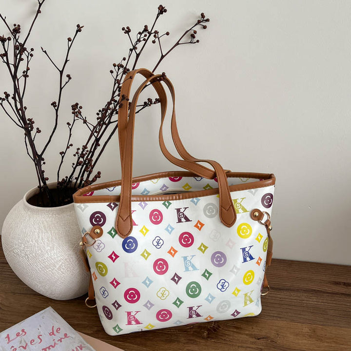 Damen modische Tragetasche mit originellem Muster Nord Taschen