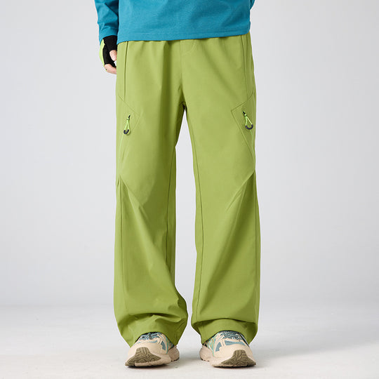 Herren Weite technische Cargo-Hose mit Utility-Taschen und elastischem Bund Nord Taschen