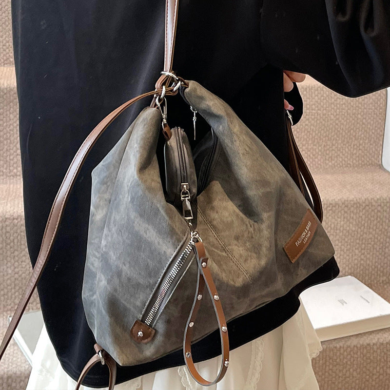 Damen Handtasche mit herausnehmbarem Kosmetiktäschchen Nord Taschen