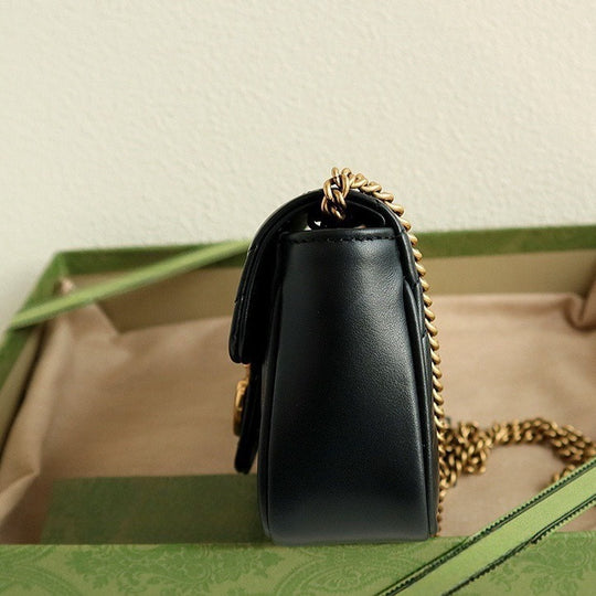 Damen stilvolle Schultertasche mit eleganter Kettenriemen Nord Taschen
