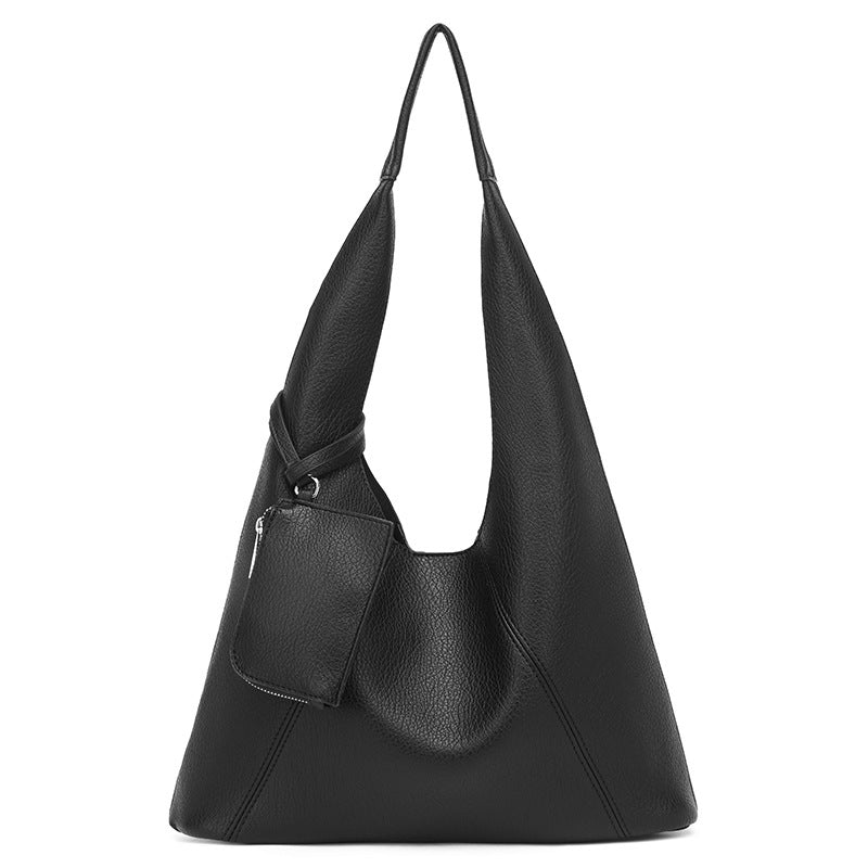 Damen Hobo-Tasche aus hochwertigem Kunstleder mit praktischen Außentaschen Nord Taschen