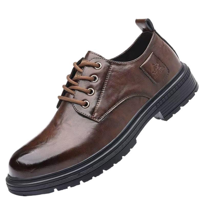 Herren Elegante Leder Schnürschuhe Nord Taschen