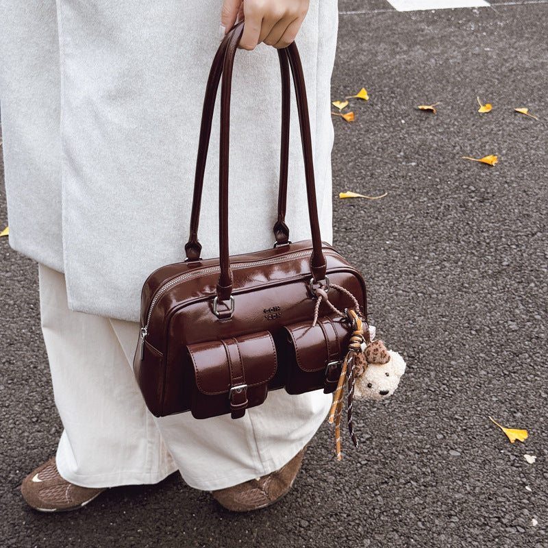 Damen elegante Handtasche mit verspieltem Design Nord Taschen