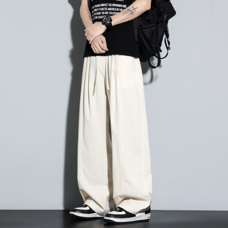 Damen Weite Lagen-Loungehose mit Cargo-Details & elastischem Tunnelzug Nord Taschen