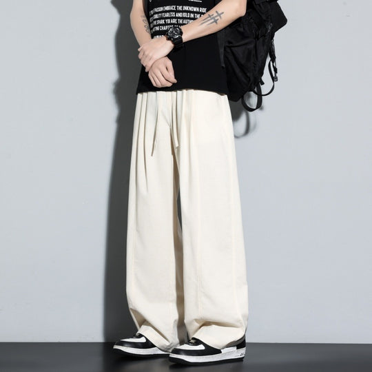Damen Weite Lagen-Loungehose mit Cargo-Details & elastischem Tunnelzug Nord Taschen