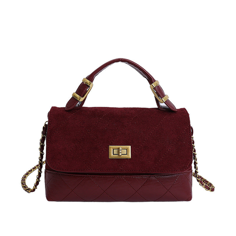 Damenhandtasche mit eleganten Steppdetails Nord Taschen