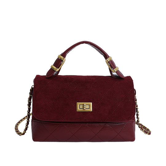 Damenhandtasche mit eleganten Steppdetails Nord Taschen