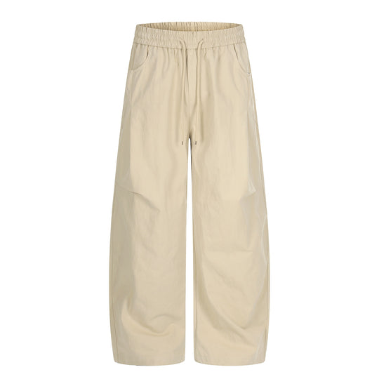 Damen Weite Culotte‑Hose mit elastischem Tunnelzugbund und großen Eingrifftaschen Nord Taschen