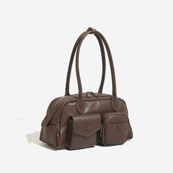 Damen Handtasche mit mehreren Außentaschen und hochwertiger Verarbeitung Nord Taschen