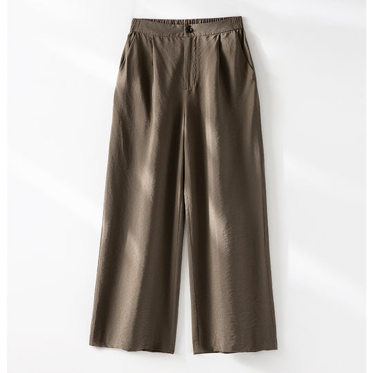 Damen Leichter Oversize-Blazer mit V-Ausschnitt, Ein-Knopf-Verschluss und gerafften Dreiviertelärmeln Nord Taschen