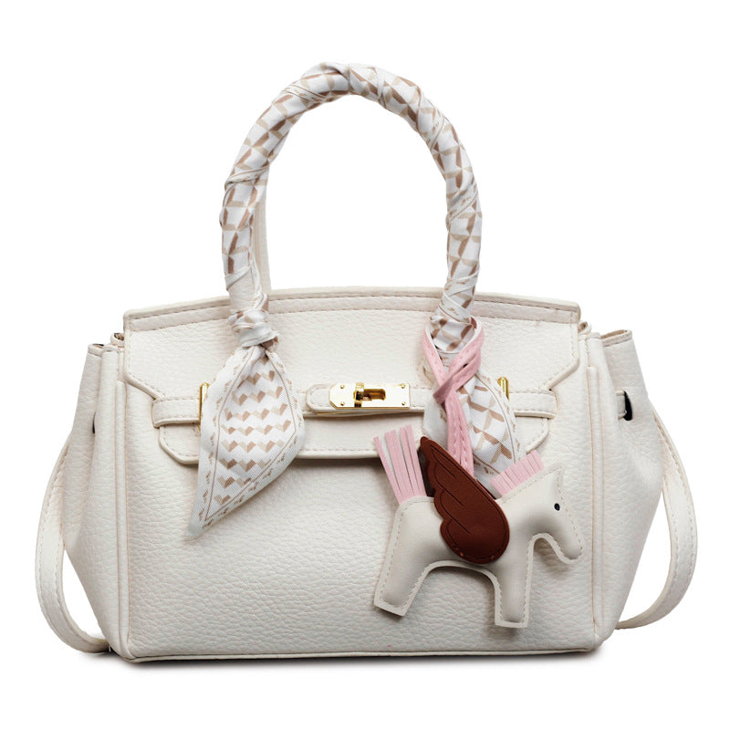 Damen modische Handtasche mit stilvollem Halstuch-Design Nord Taschen